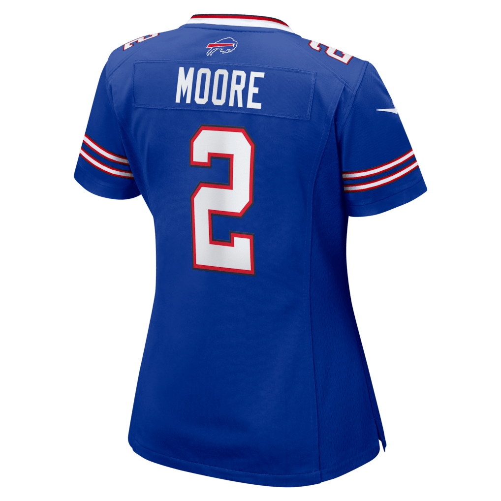 D.J. Moore 2 Buffalo Bills Women's Game Jersey - Royal