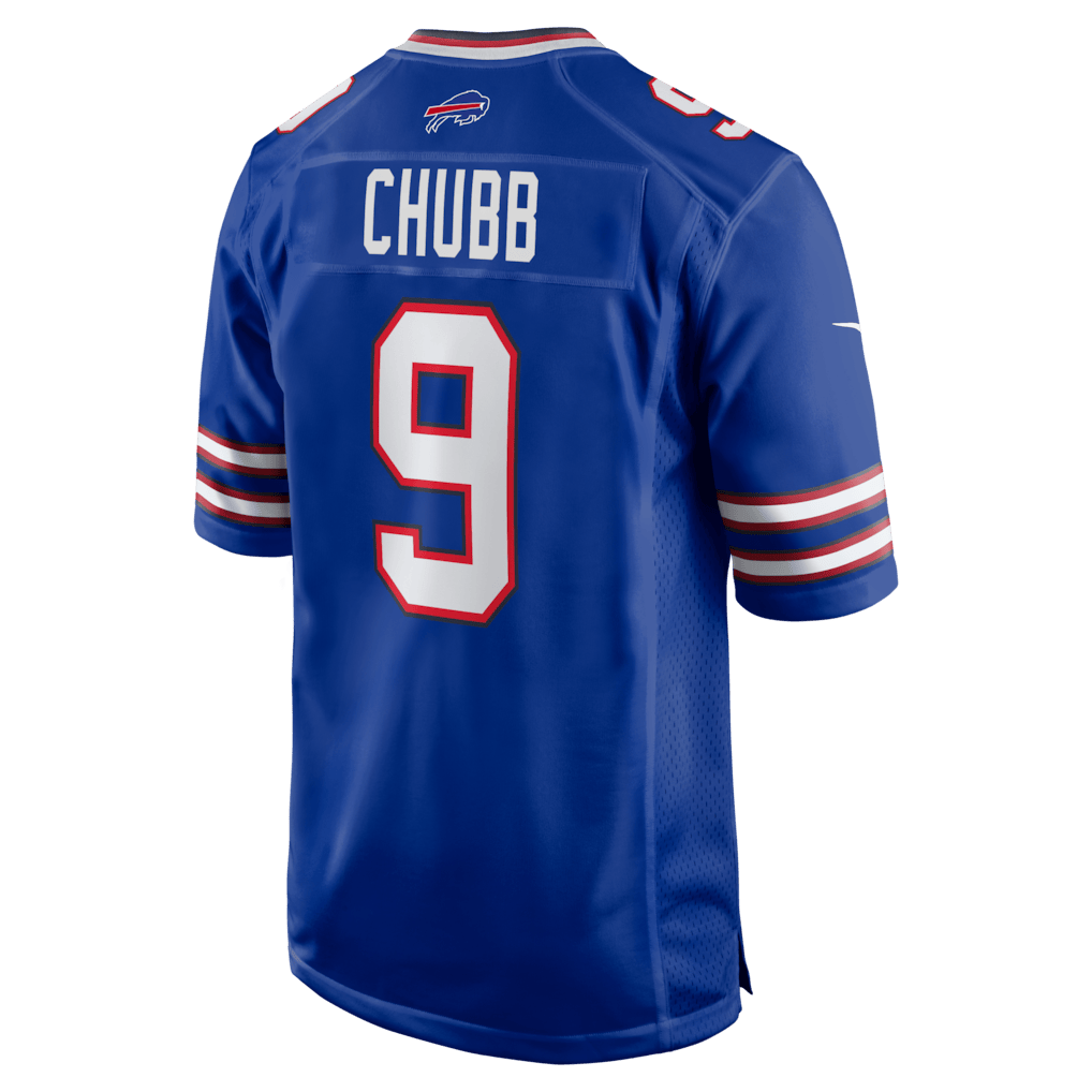 Bradley Chubb 9 Buffalo Bills Team Game Men Jersey - Royal