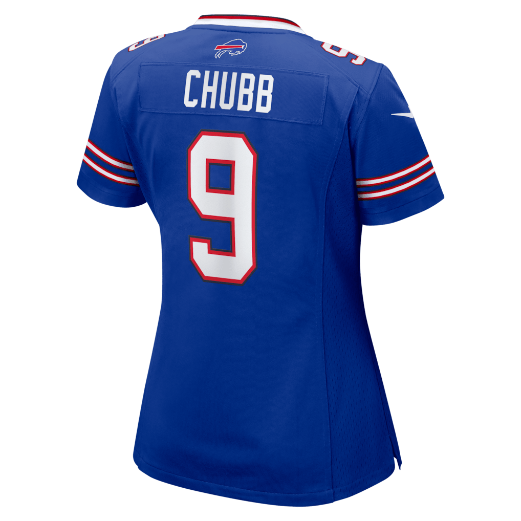 Bradley Chubb 9 Buffalo Bills Women's Team Game Jersey - Royal