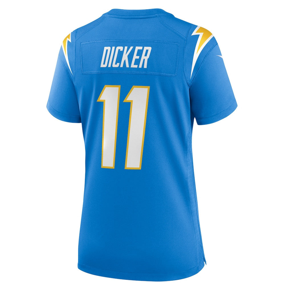 Cameron Dicker 11 Los Angeles Chargers Women's Game Jersey - Powder Blue