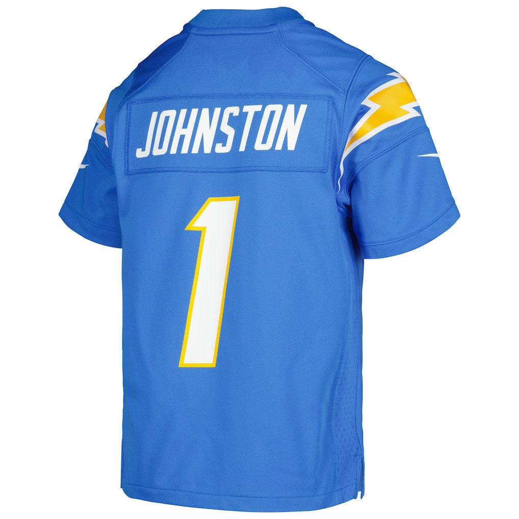 Quentin Johnston 1 Los Angeles Chargers Game YOUTH Jersey - Powder Blue