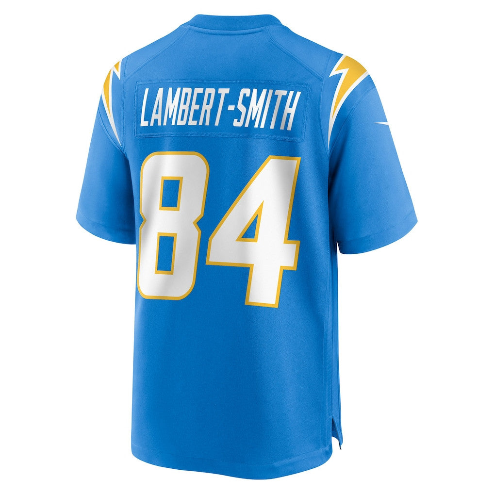 KeAndre Lambert-Smith 84 Los Angeles Chargers Team Game Men Jersey - Powder Blue