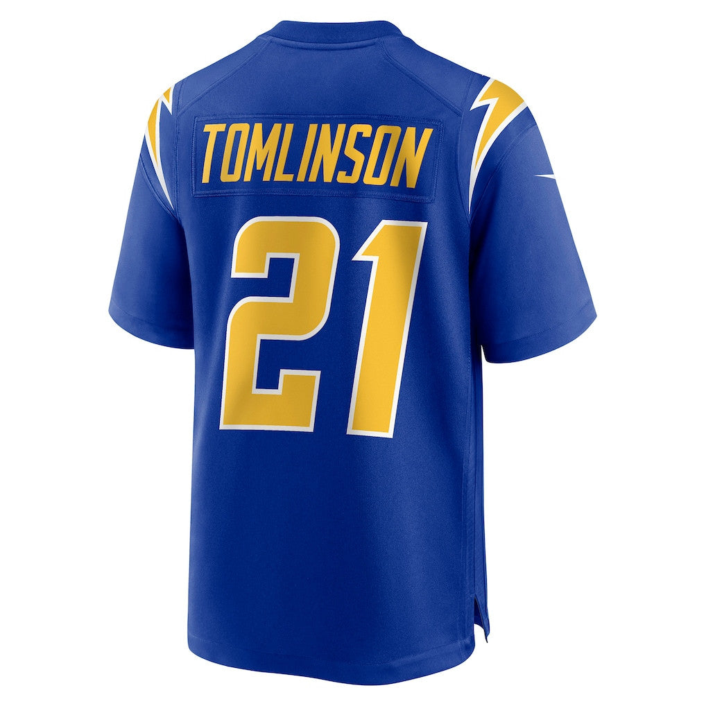 LaDainian Tomlinson 21 Los Angeles Chargers Retired Player Alternate Game Men Jersey - Royal