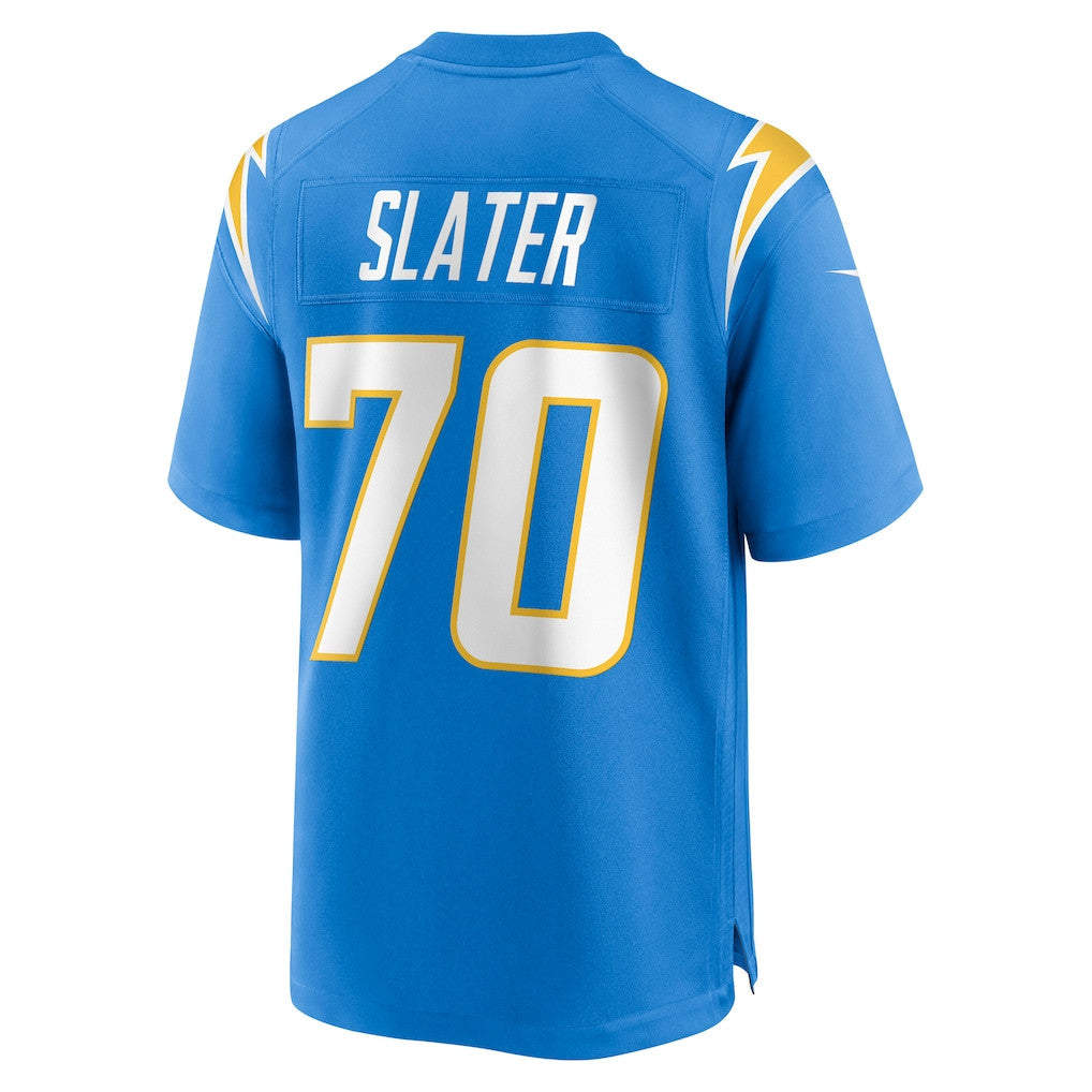 Rashawn Slater 70 Los Angeles Chargers Game Men Jersey - Powder Blue