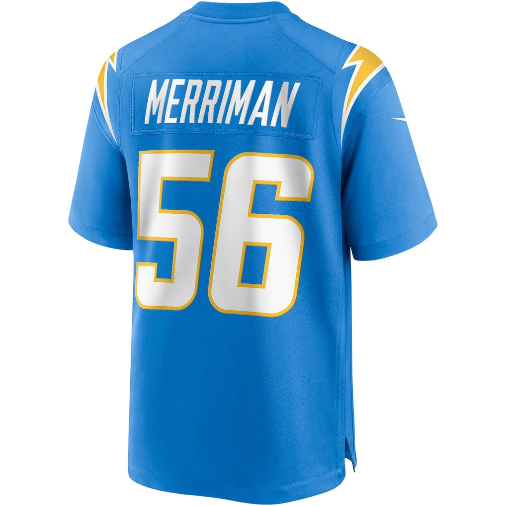 Shawne Merriman 56 Los Angeles Chargers Game Retired Player Men Jersey - Powder Blue