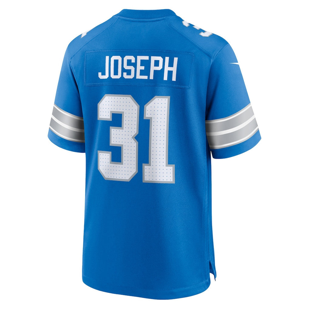 Kerby Joseph 31 Detroit Lions Team Game Men Jersey - Blue