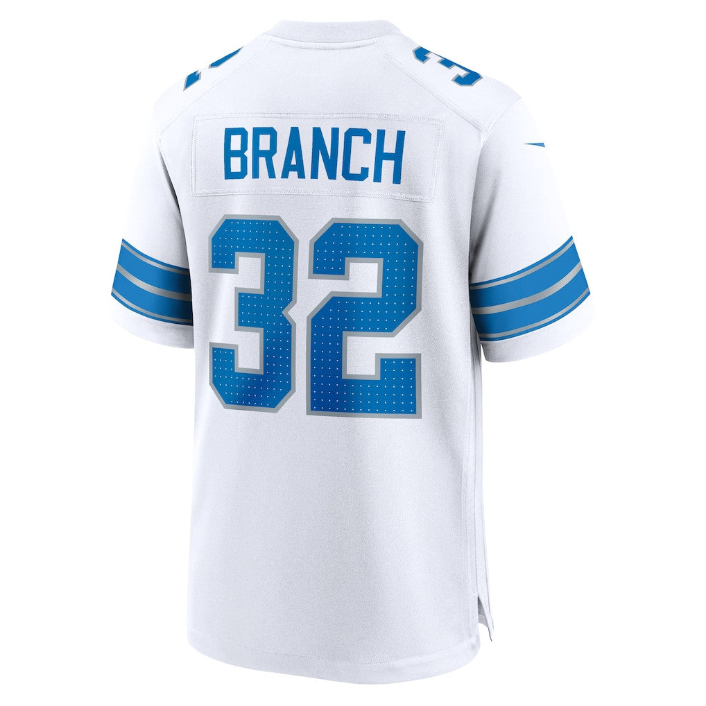 Brian Branch 32 Detroit Lions Game Men Jersey - White