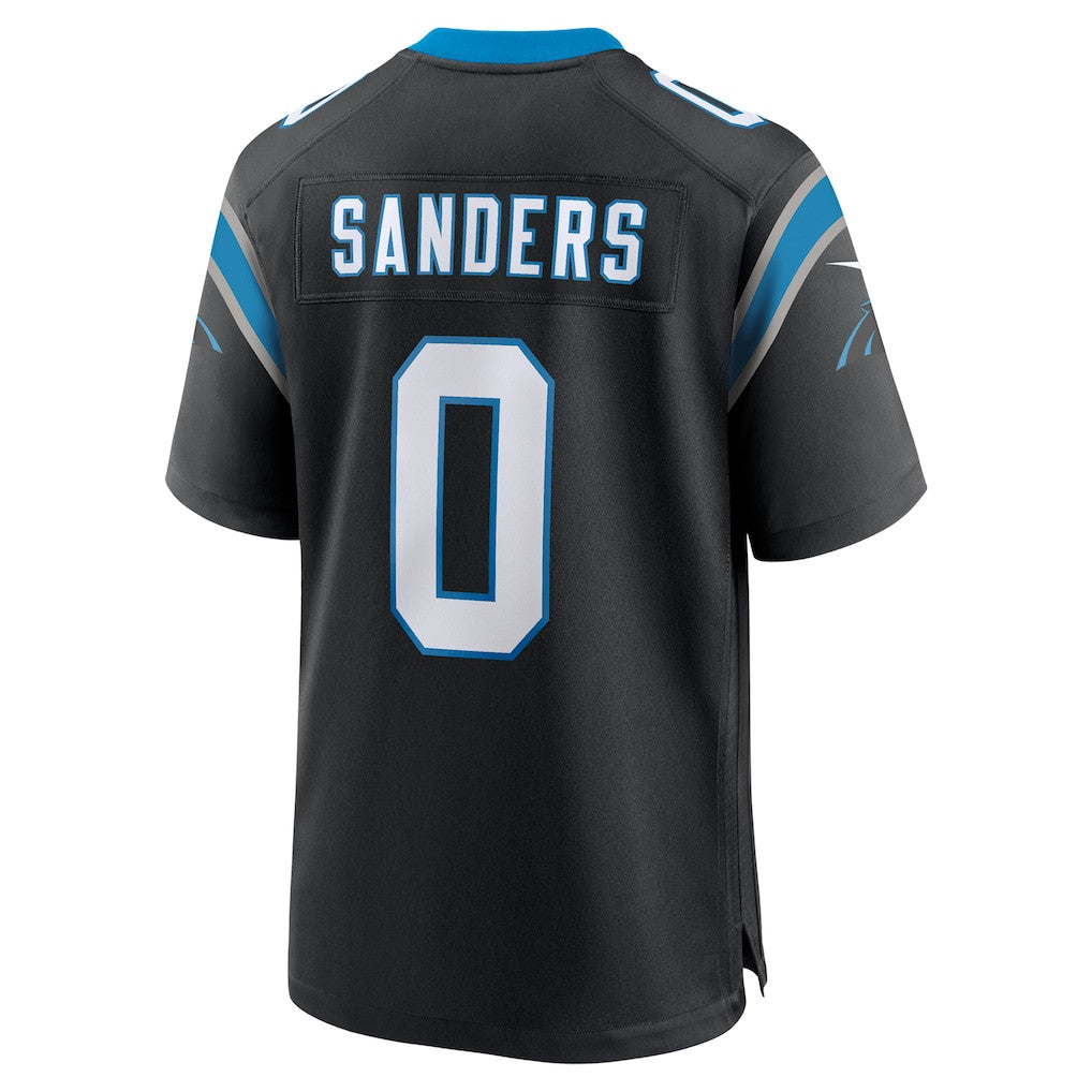 Ja'Tavion Sanders 0 Carolina Panthers Team Game Men Jersey - Black
