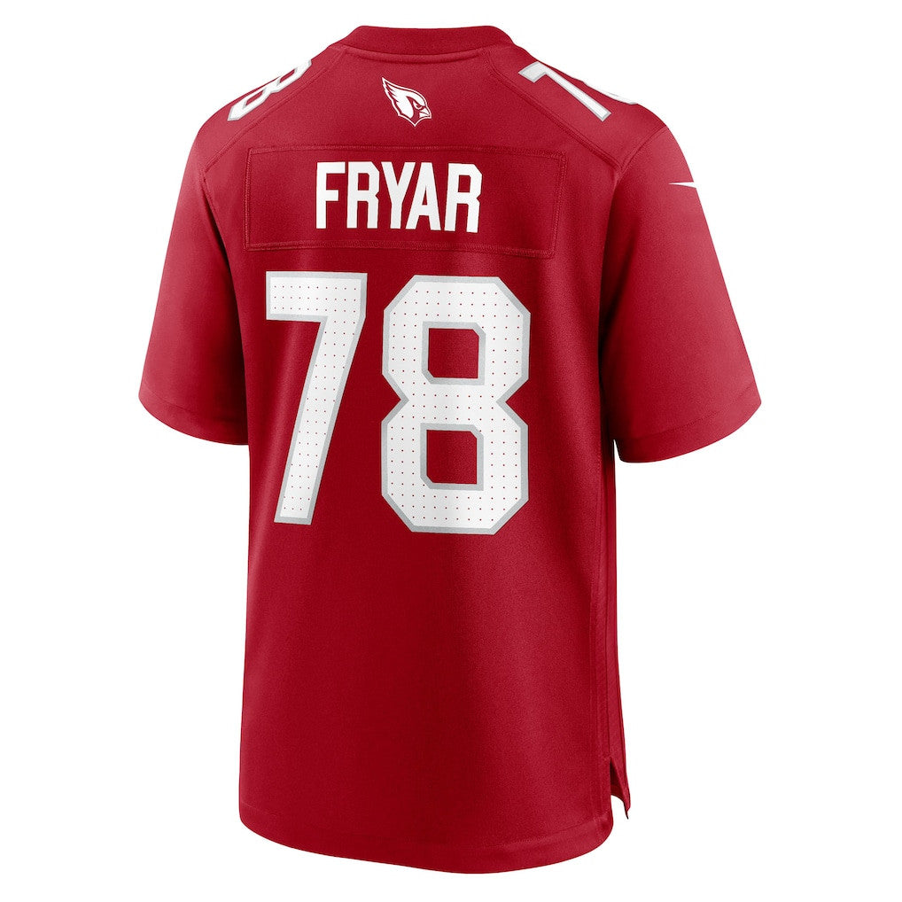 Josh Fryar 78 Arizona Cardinals Team Game Men Jersey - Cardinal