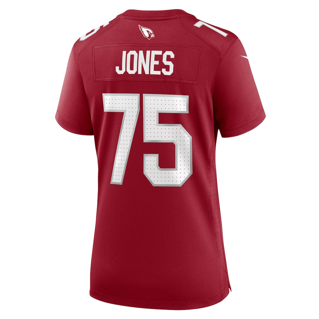 Christian Jones 75 Arizona Cardinals Women's Team Game Jersey - Cardinal