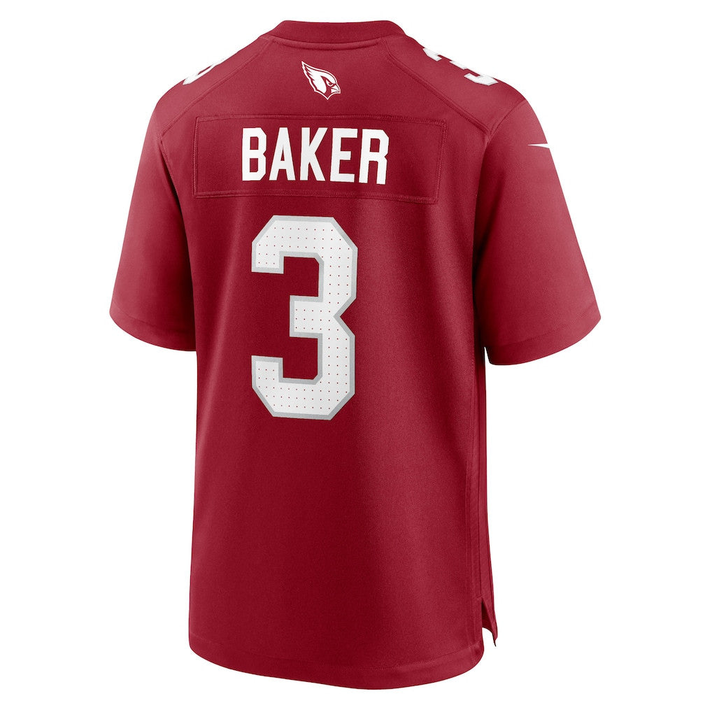 Budda Baker 3 Arizona Cardinals Team Game Men Jersey - Cardinal