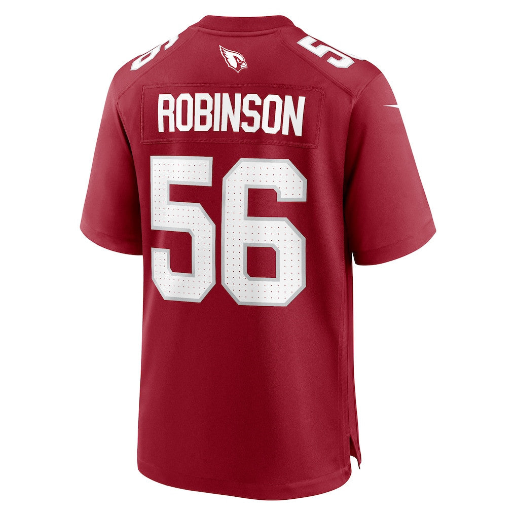 Darius Robinson 56 Arizona Cardinals Team Game Men Jersey - Cardinal