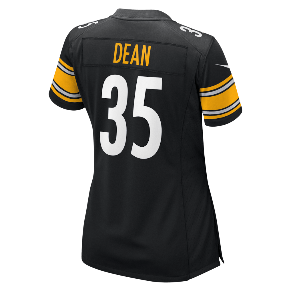 Jamel Dean 35 Pittsburgh Steelers Women's Team Game Jersey - Black