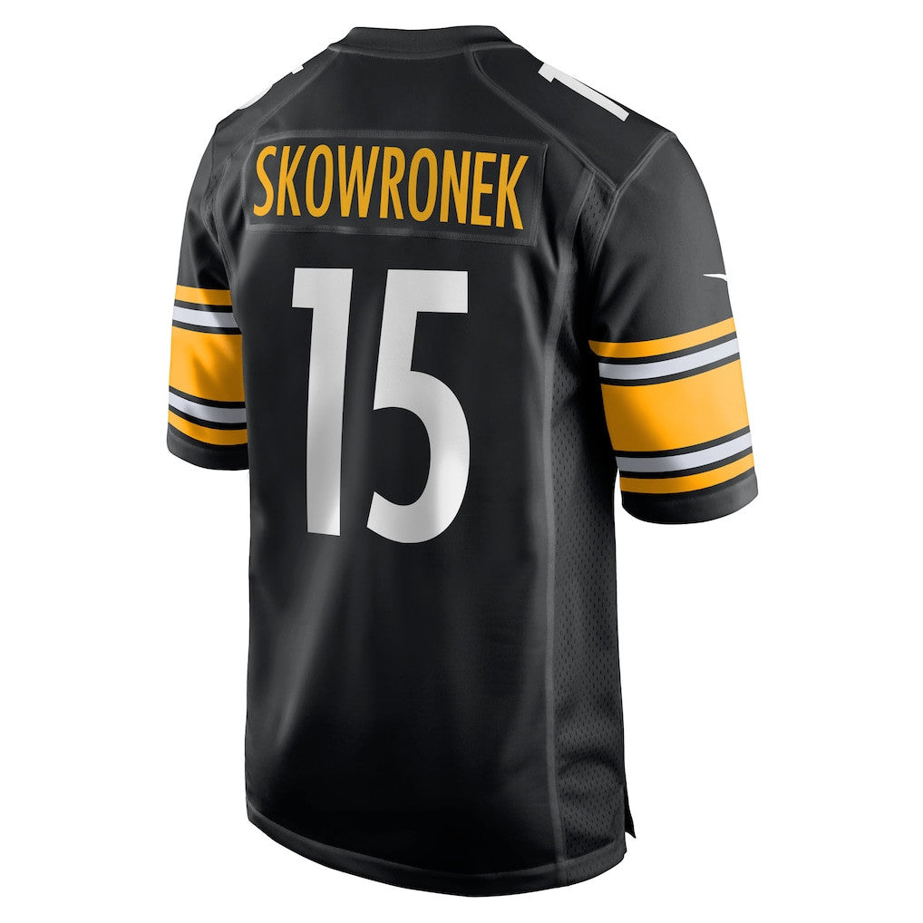 Ben Skowronek 15 Pittsburgh Steelers Team Game Men Jersey - Black
