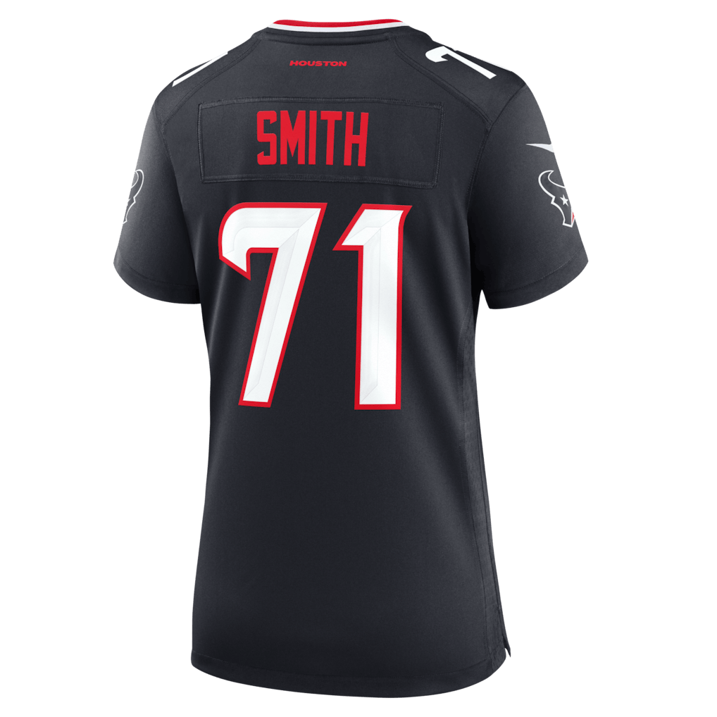 Braden Smith 71 Houston Texans Women's Team Game Jersey - Navy