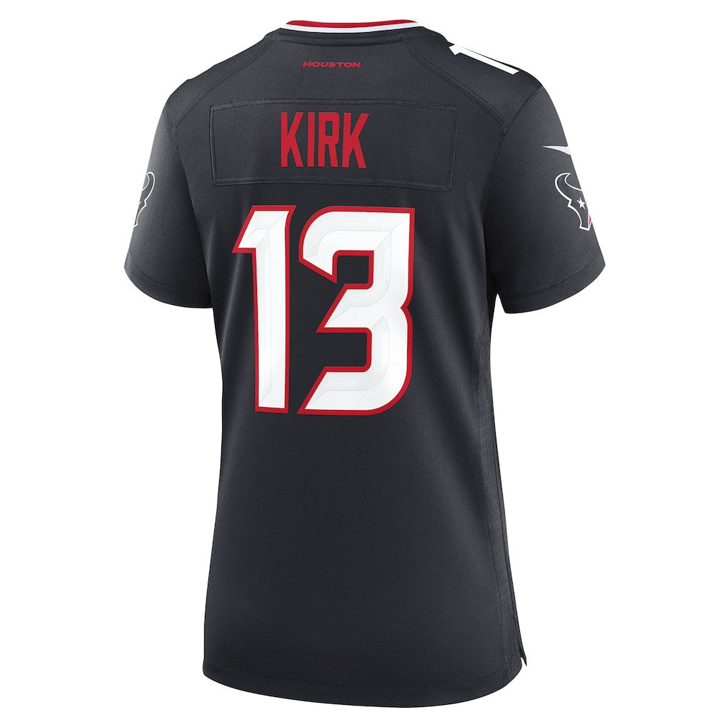 Christian Kirk 13 Houston Texans Women's Team Game Jersey - Navy