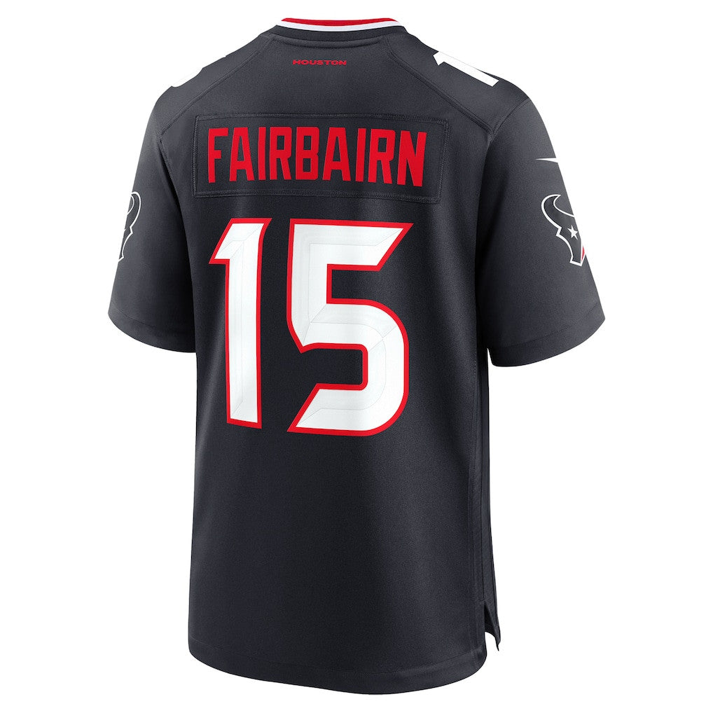 Ka'imi Fairbairn 15 Houston Texans Team Game Men Jersey - Navy