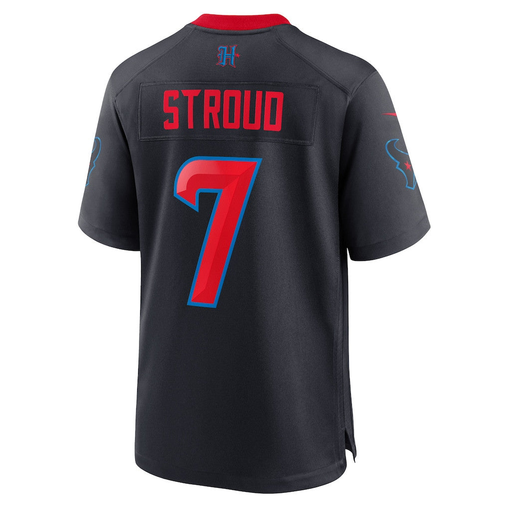 C.J. Stroud 7 Houston Texans 2nd Alternate Game Men Jersey - Navy