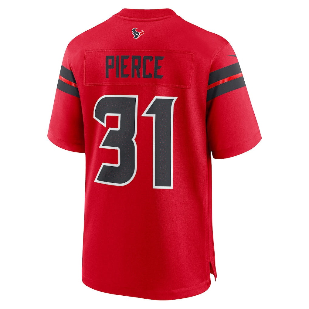Dameon Pierce 31 Houston Texans Alternate Game Men Jersey - Red