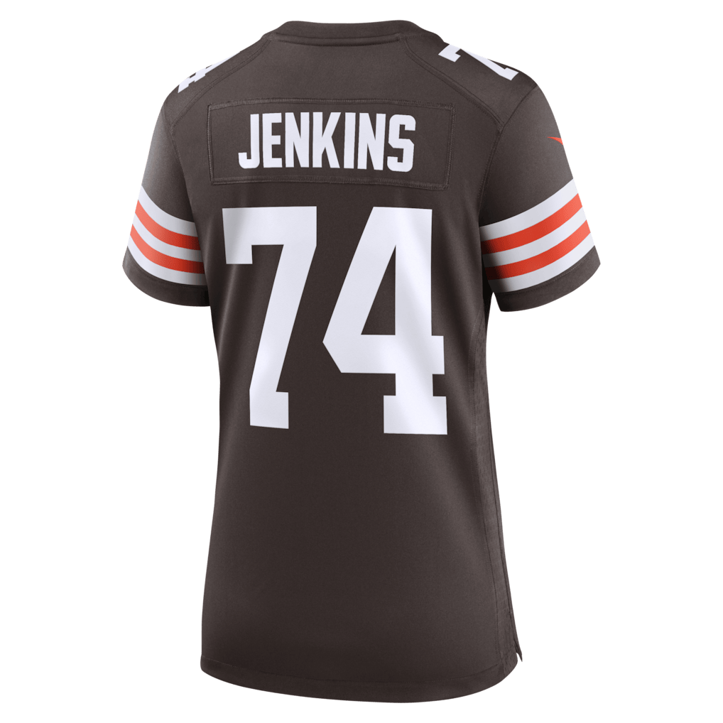 Elgton Jenkins 74 Cleveland Browns Women's Team Game Jersey - Brown