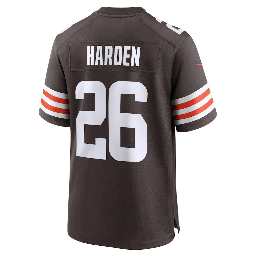 Myles Harden 26 Cleveland Browns Team Game Men Jersey - Brown