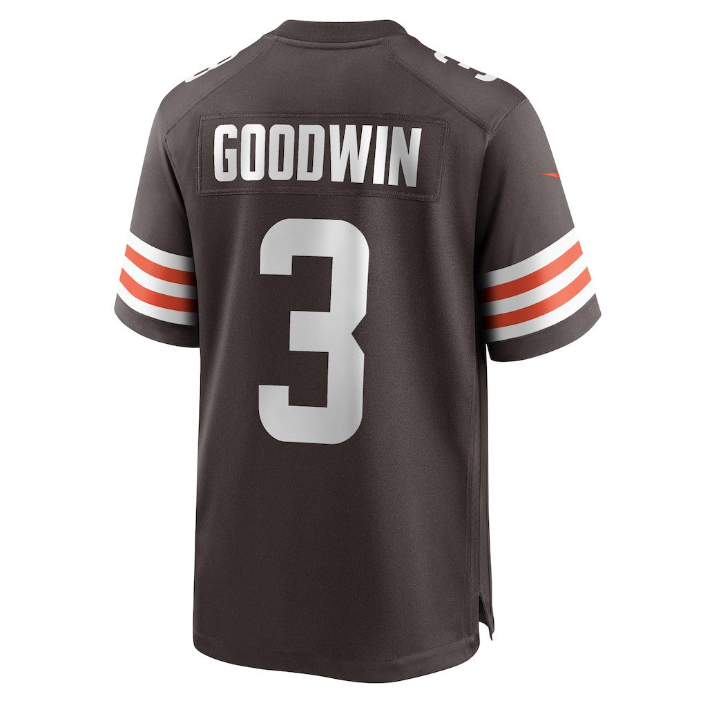 Marquise Goodwin 3 Cleveland Browns Game Men Jersey - Brown