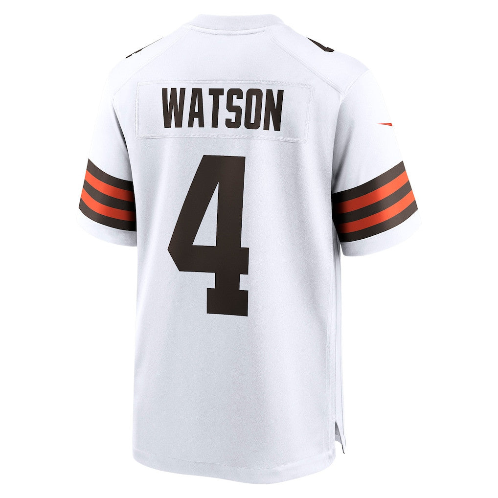 Deshaun Watson 4 Cleveland Browns Game Men Jersey - White