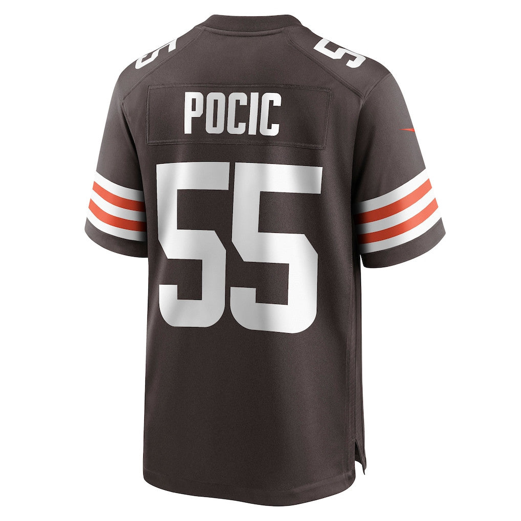 Ethan Pocic 55 Cleveland Browns Game Men Jersey - Brown