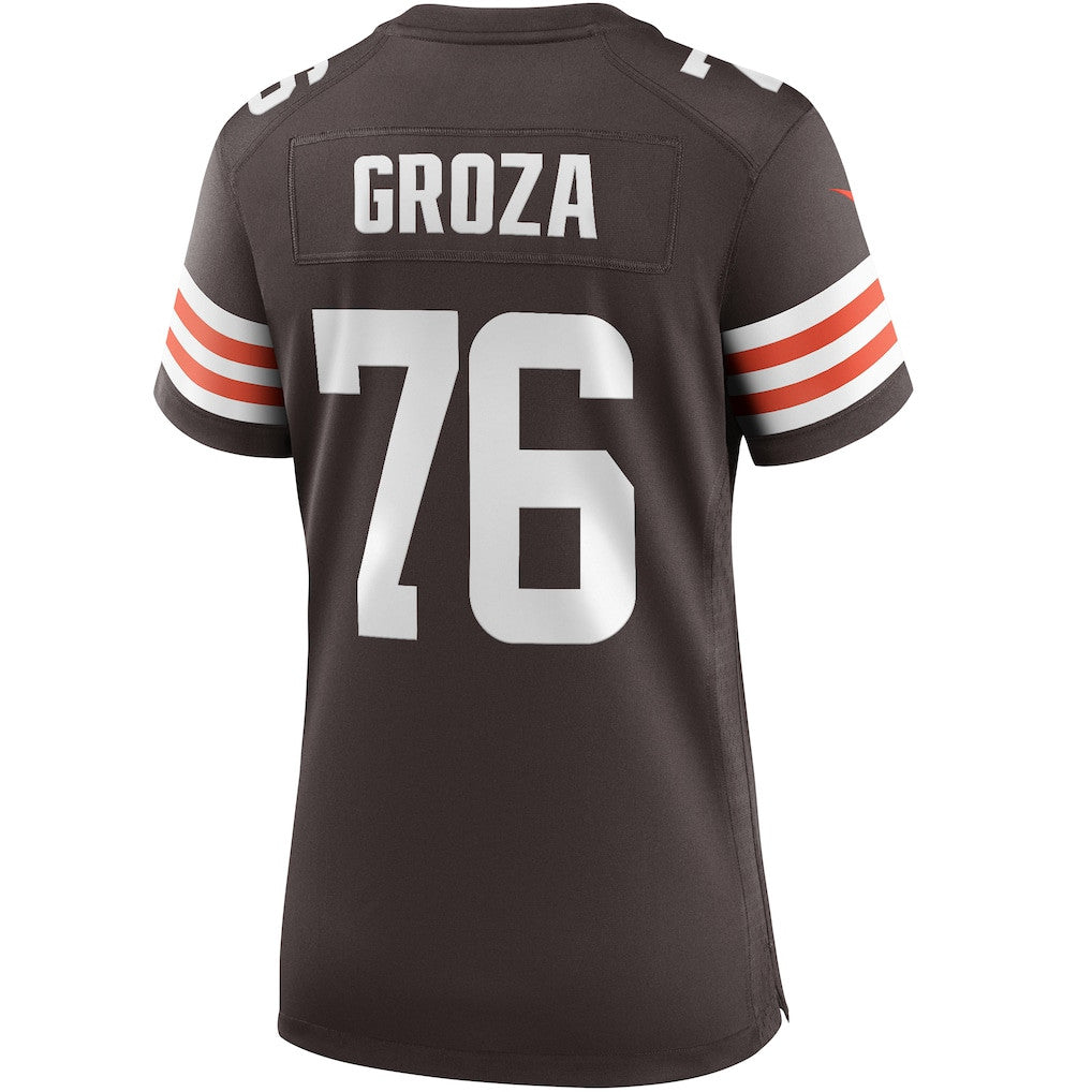 Lou Groza 76 Cleveland Browns Women's Game Jersey - Brown