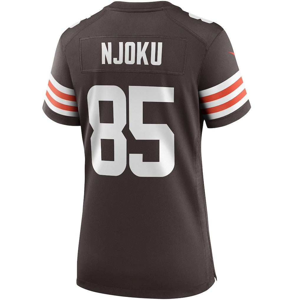 David Njoku 85 Cleveland Browns Women's Game Jersey - Brown