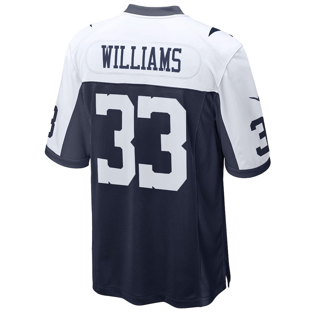 Javonte Williams 33 Dallas Cowboys Alternate Game Men Jersey - Navy