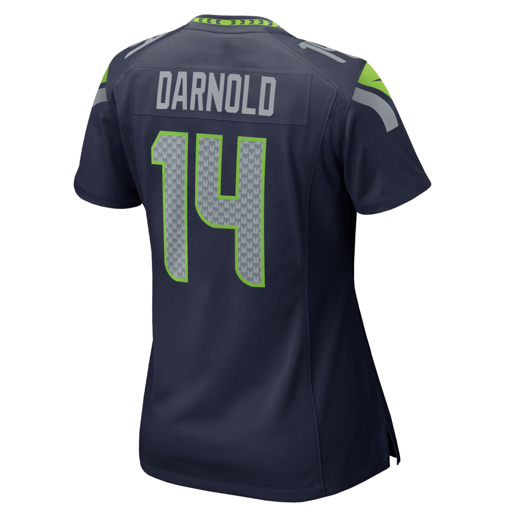 Sam Darnold 14 Seattle Seahawks Women's Team Game Jersey - College Navy