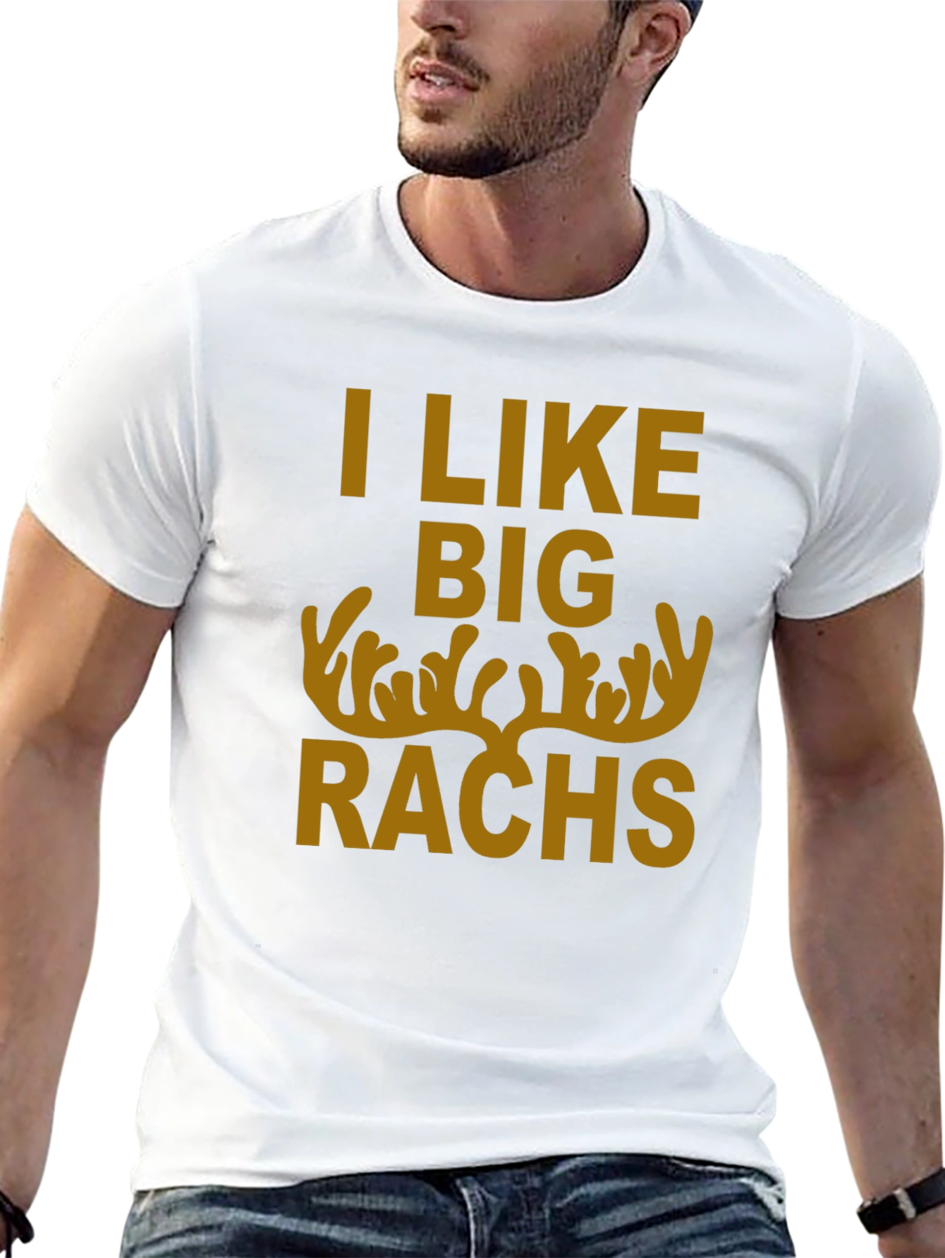 I Like Big Racks Deer Hunting T-Shirt