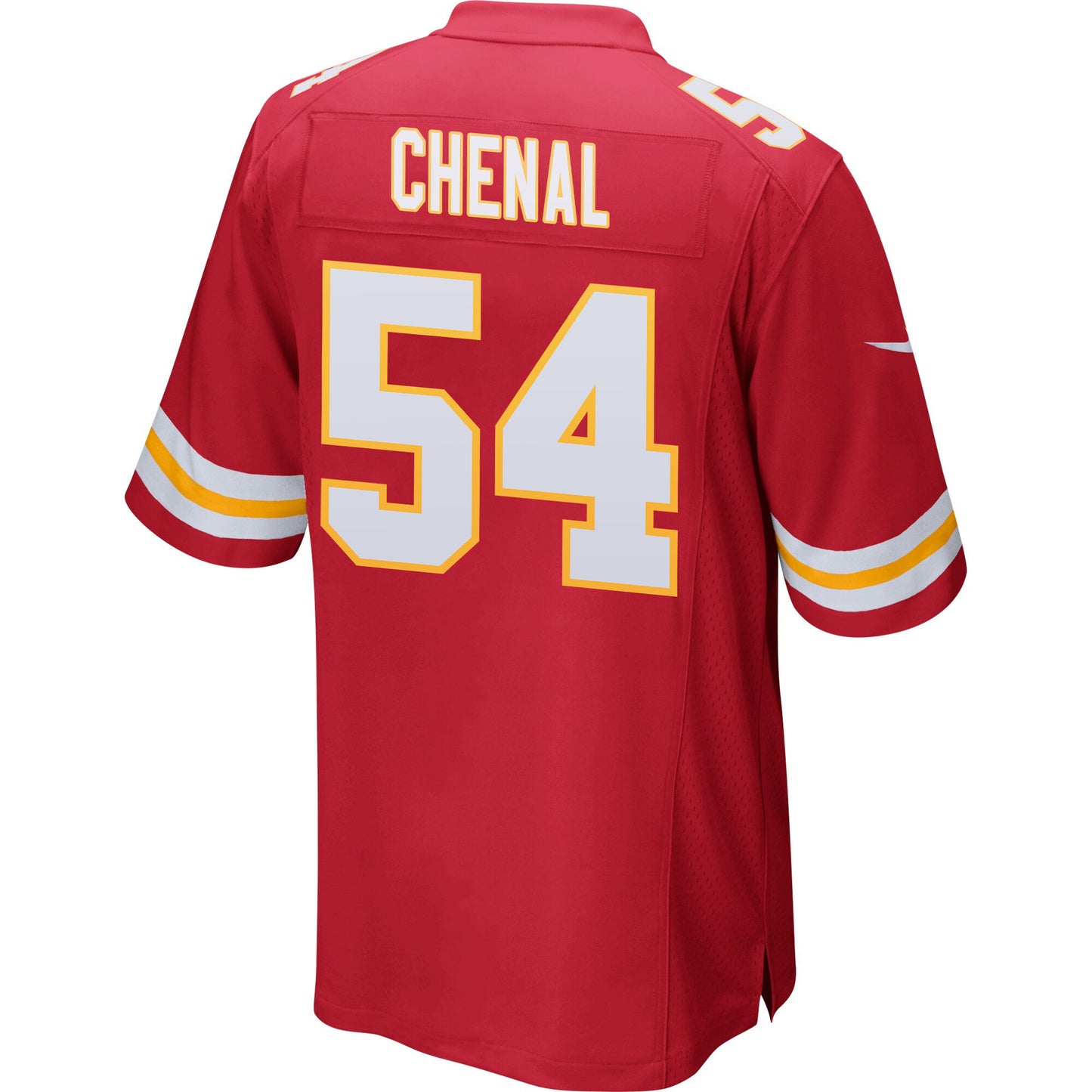 Leo Chenal 54 Kansas City Chiefs AFC Champions Patch Game Men Jersey - Red