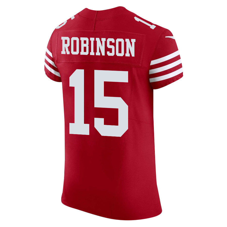 Demarcus Robinson 15 San Francisco 49ers Vapor F.U.S.E. Elite Jersey - Scarlet