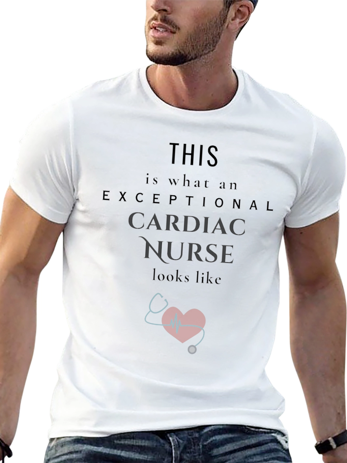 Exceptional Cardiac Nurse Graphic Tee
