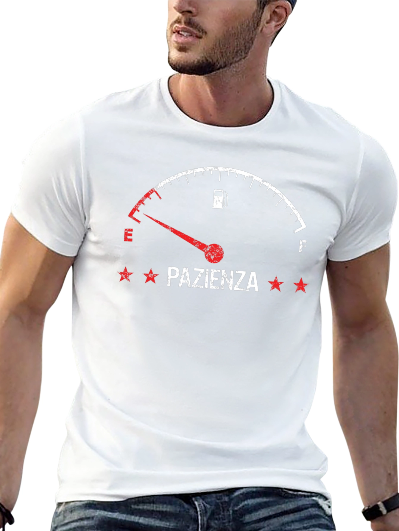 Pazienza Empty Tank Graphic T-Shirt