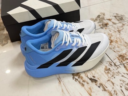adidas Adizero Evo SL Woven "Cloud White / Blue Fusion"