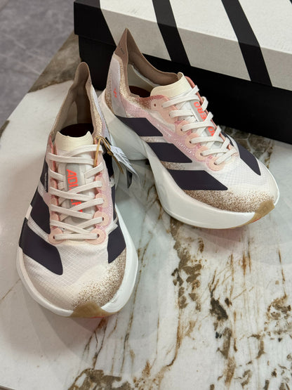 Adidas Adizero Adios Pro 4 Running Shoes (Pink/Beige Gradient)