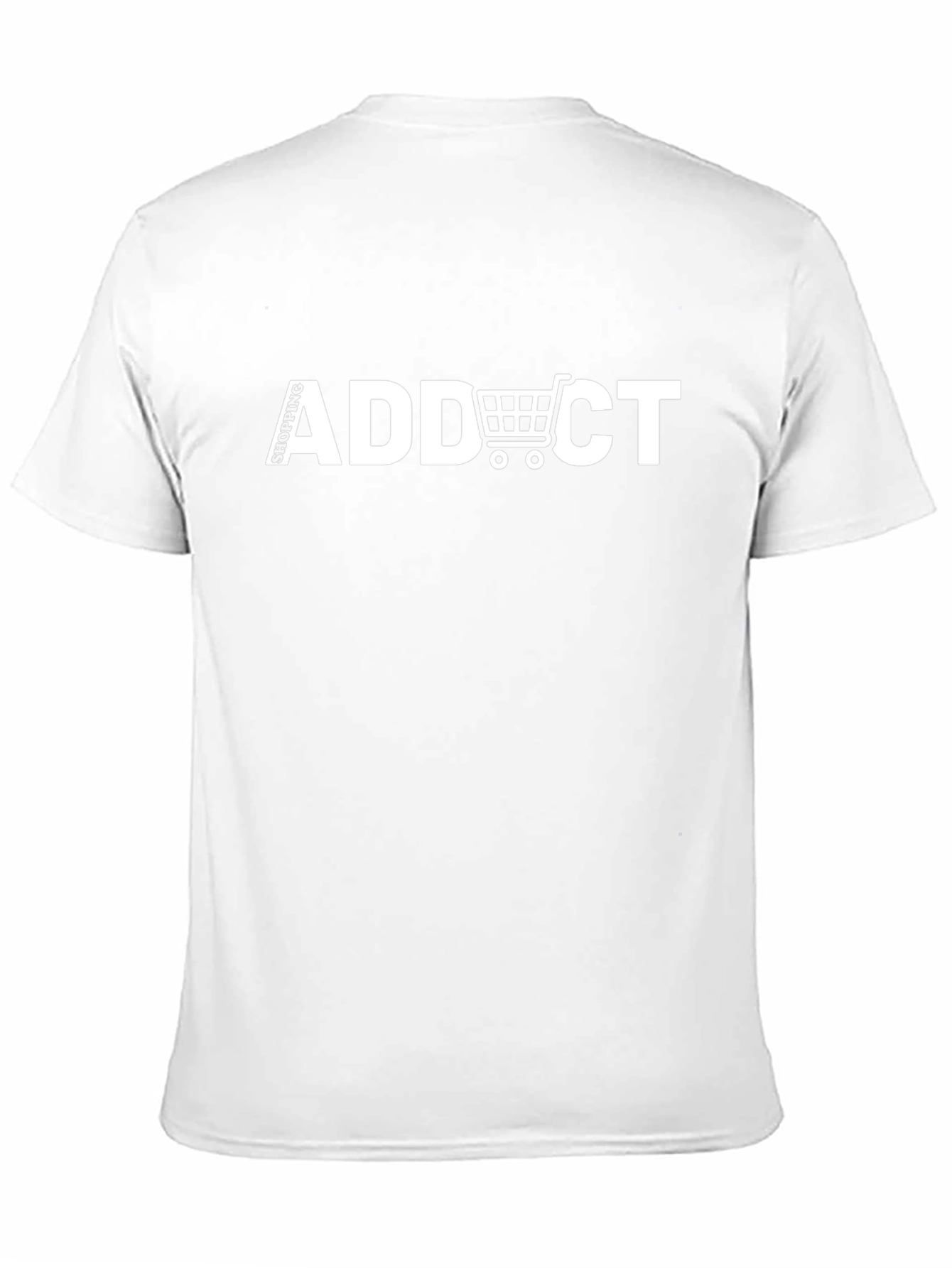 Shopping Addict Black T-Shirt