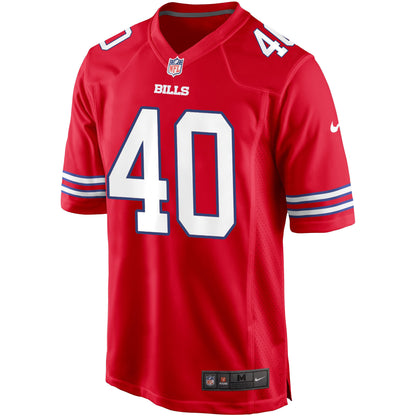 Von Miller 40 Buffalo Bills Youth Alternate Game Jersey - Red