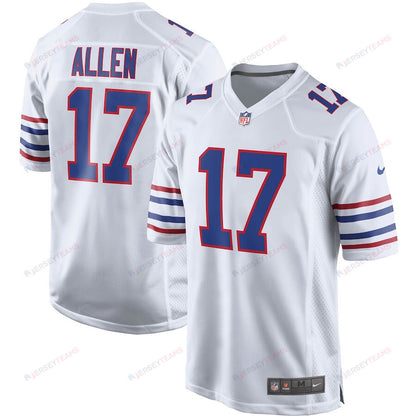 Josh Allen Buffalo Bills Youth Game Jersey - White
