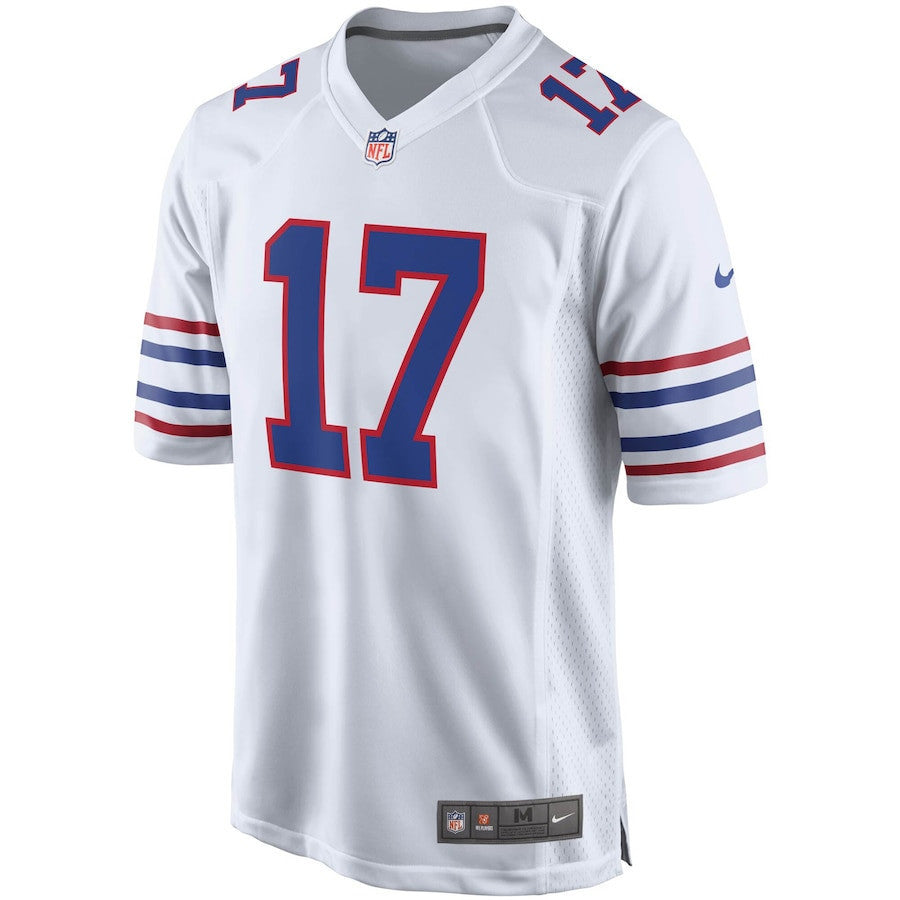 Josh Allen Buffalo Bills Youth Game Jersey - White