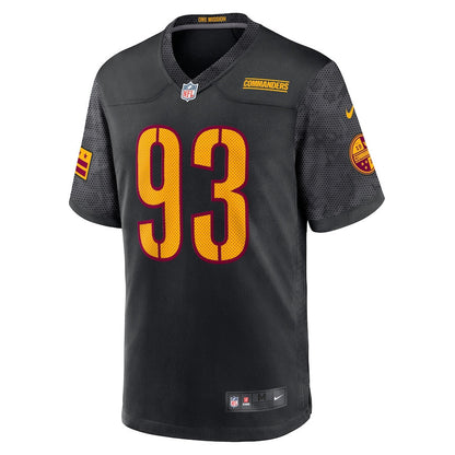 Jonathan Allen 93 Washington Commanders Alternate Jersey - Black