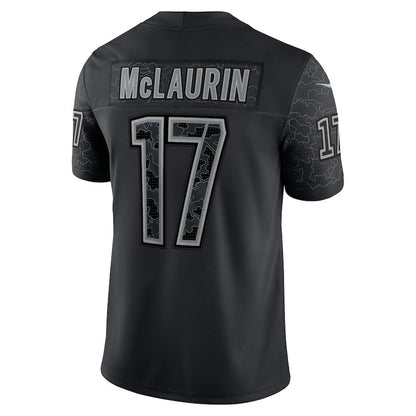 Terry McLaurin 17 Washington Commanders RFLCTV Limited Jersey - Black