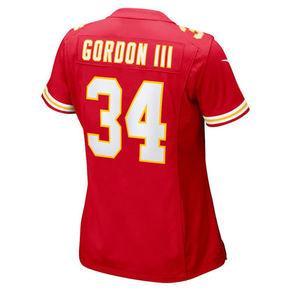Melvin Gordon III Kansas City Chiefs Women's Home Game Player Jersey - Red