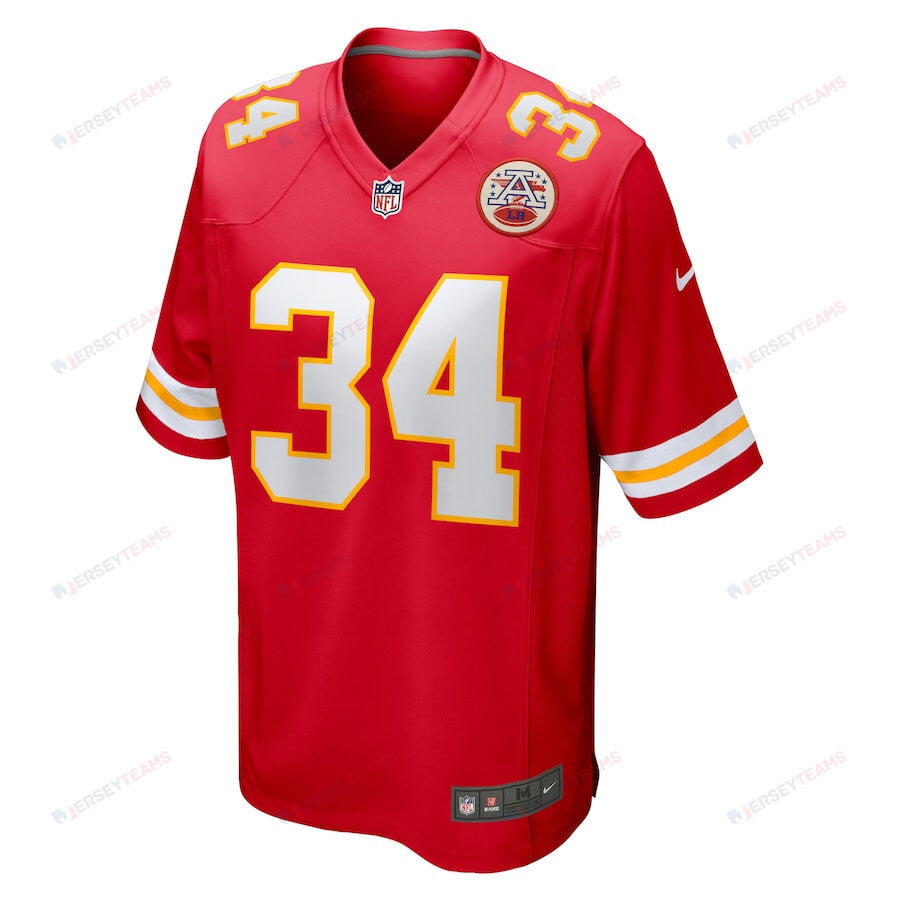 Melvin Gordon III 34 Kansas City Chiefs Home Game Player Jersey - Red