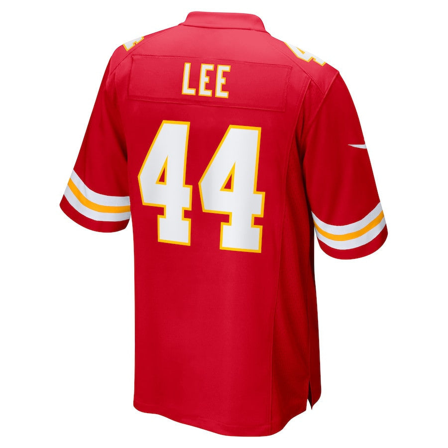 Elijah Lee 44 Kansas City Chiefs Game Player Jersey - Red