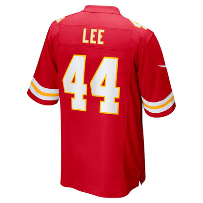 Elijah Lee 44 Kansas City Chiefs Game Player Jersey - Red