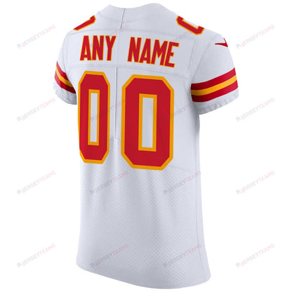 Kansas City Chiefs Vapor Untouchable Elite Custom 00 Jersey - White